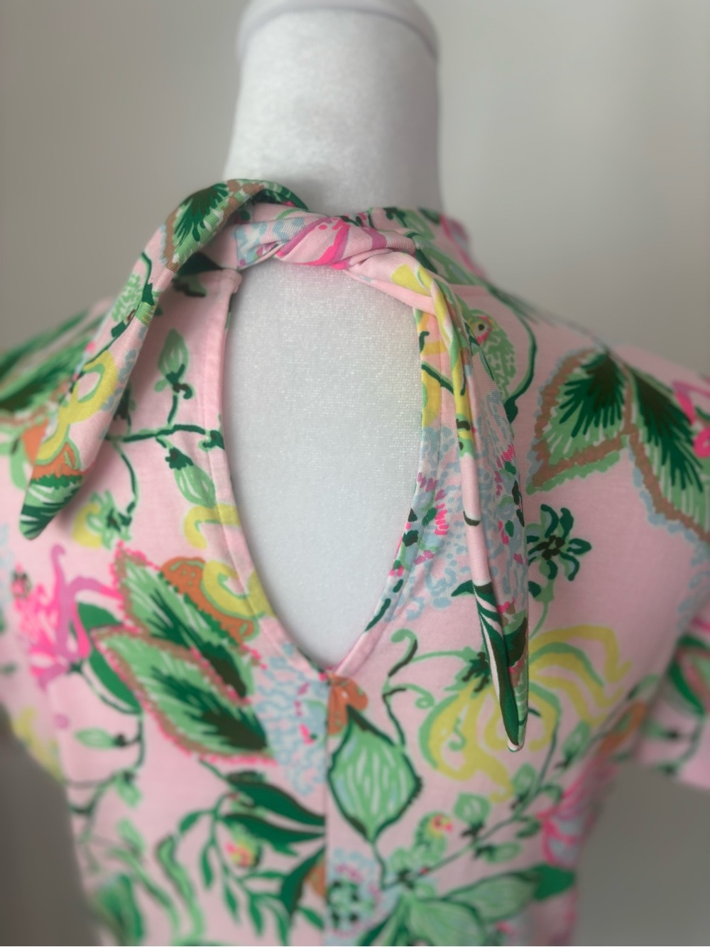 Lilly Pulitzer Hallie Pink Via Amore Spritzer size small in excellent condition - Picture 4 of 7